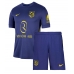 Maglie da calcio Atletico Madrid Clement Lenglet #15 Seconda Maglia Bambino 2025-26 Manica Corta + Pantaloni corti)